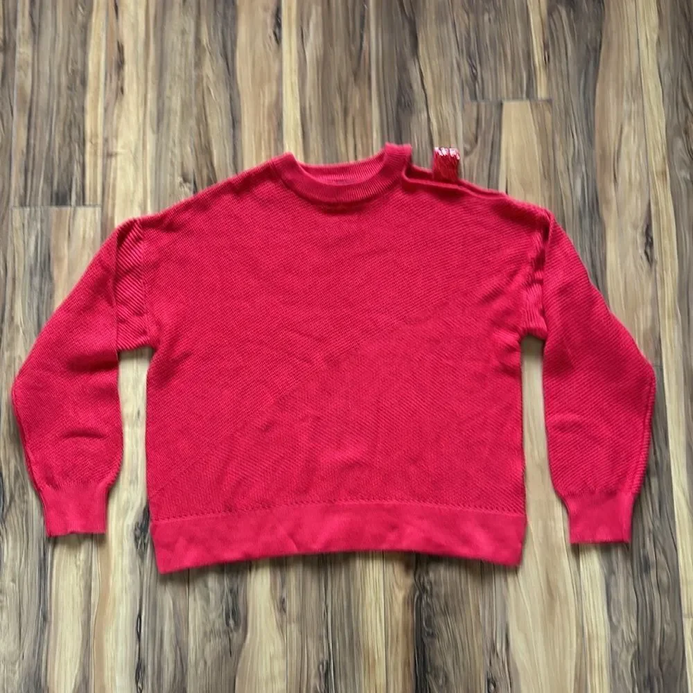 NEW DKNY Red Sweater